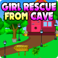 AvmGames Girl Rescue From Cave walkthrough 